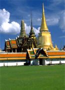 Der groe Palast ist wohl zurecht die touristische Hauptattraktion von Bangkok